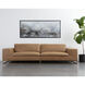 Ira Camel Leather Sofa